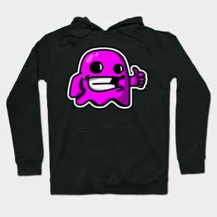 pink ghost like Hoodie